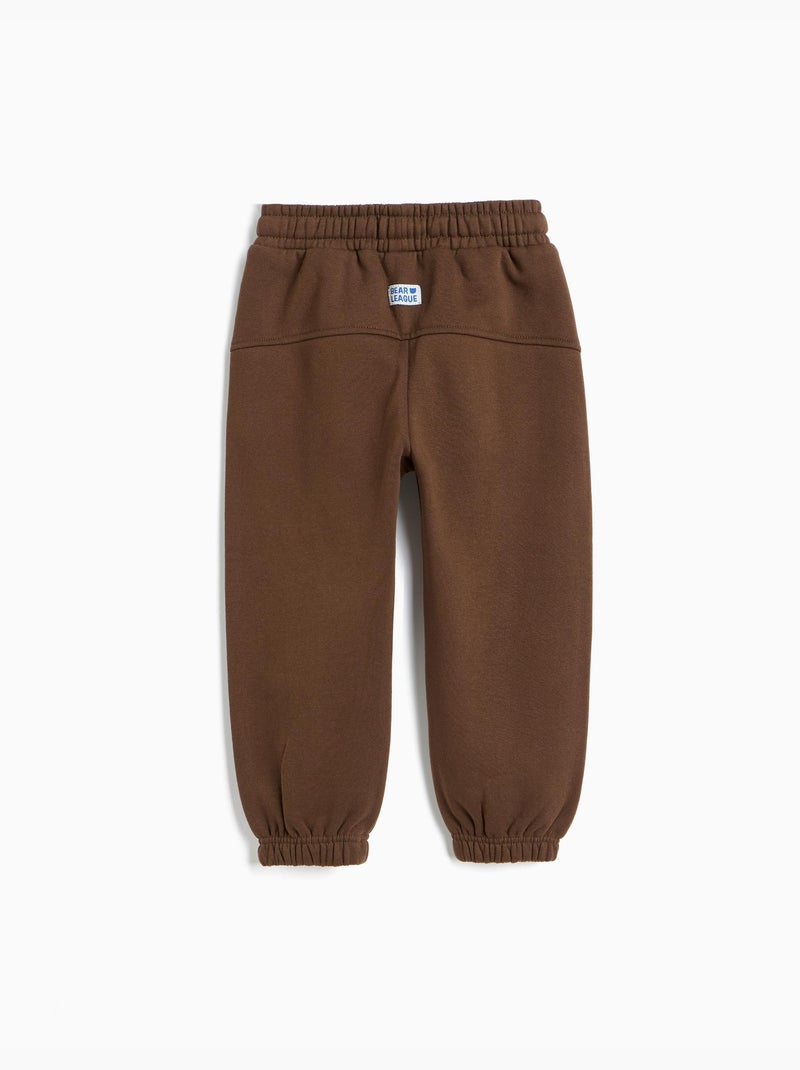 Pluche broek, mo fashion Bruin - Kiabi