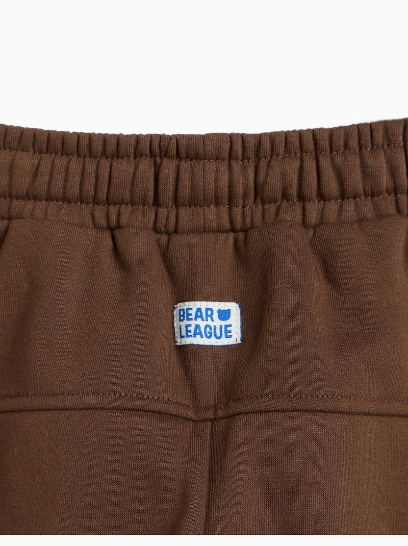 Pluche broek, mo fashion Bruin - Kiabi