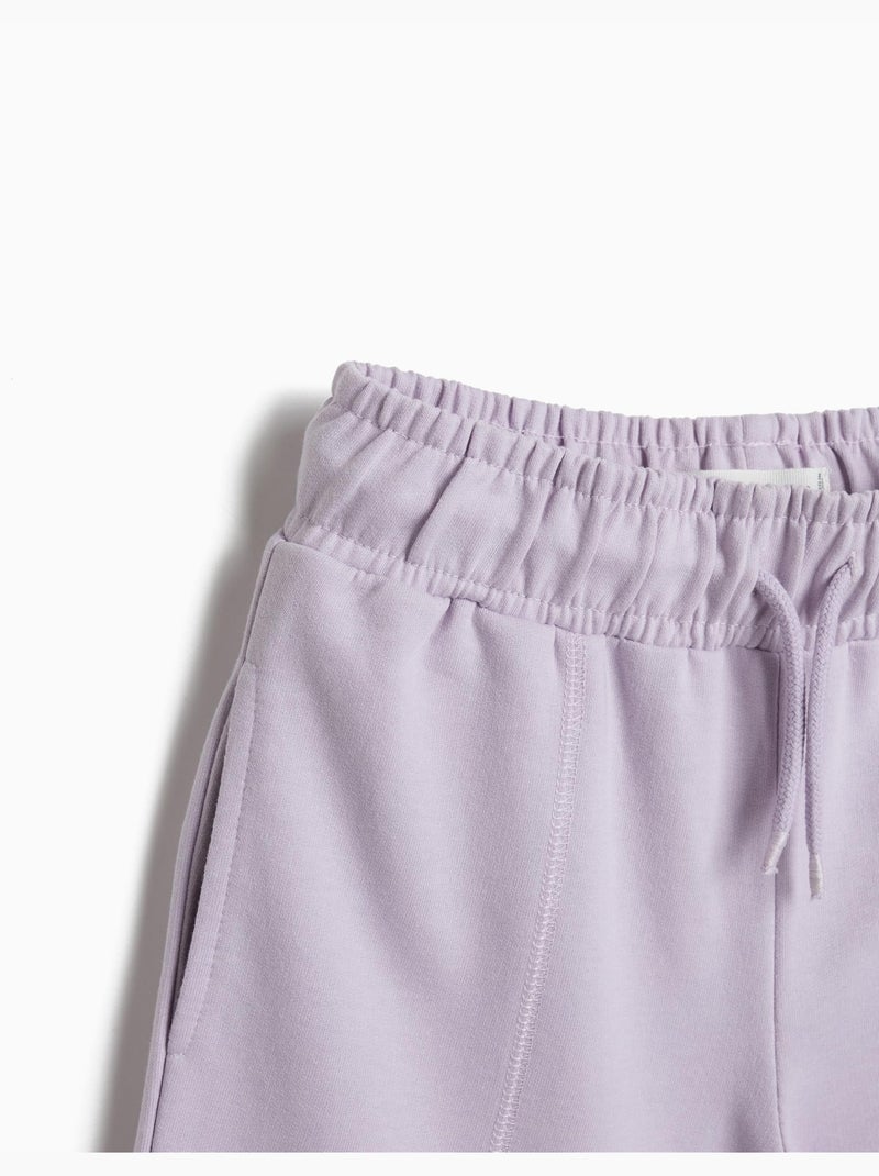 Pluche broek, MO Fashion Lila-mauve - Kiabi