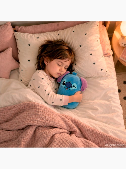 Pluche kussen met stitch-print, 22 cm + 3 jaar - Kiabi