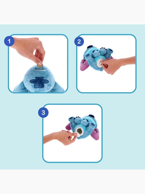 Pluche spaarpot van stitch voor kinderen, 20 cm - Kiabi