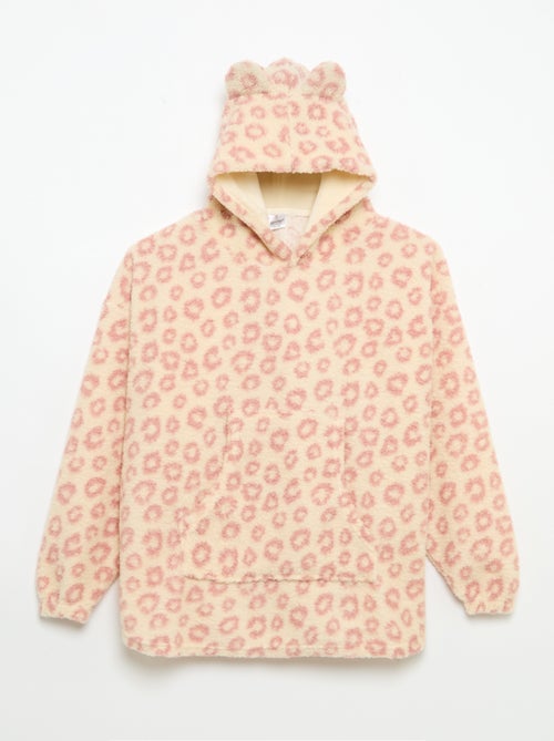 Pluchen hoodies - Kiabi