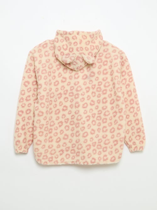 Pluchen hoodies - Kiabi