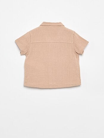 Plumetis blouse van katoengaas
