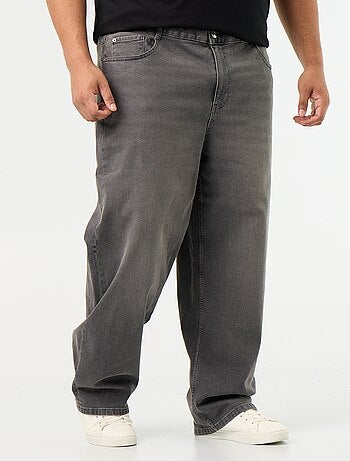 Plus size jeans met relaxed fit