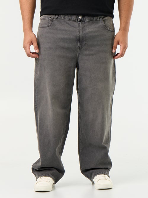 Plus size jeans met relaxed fit - Kiabi