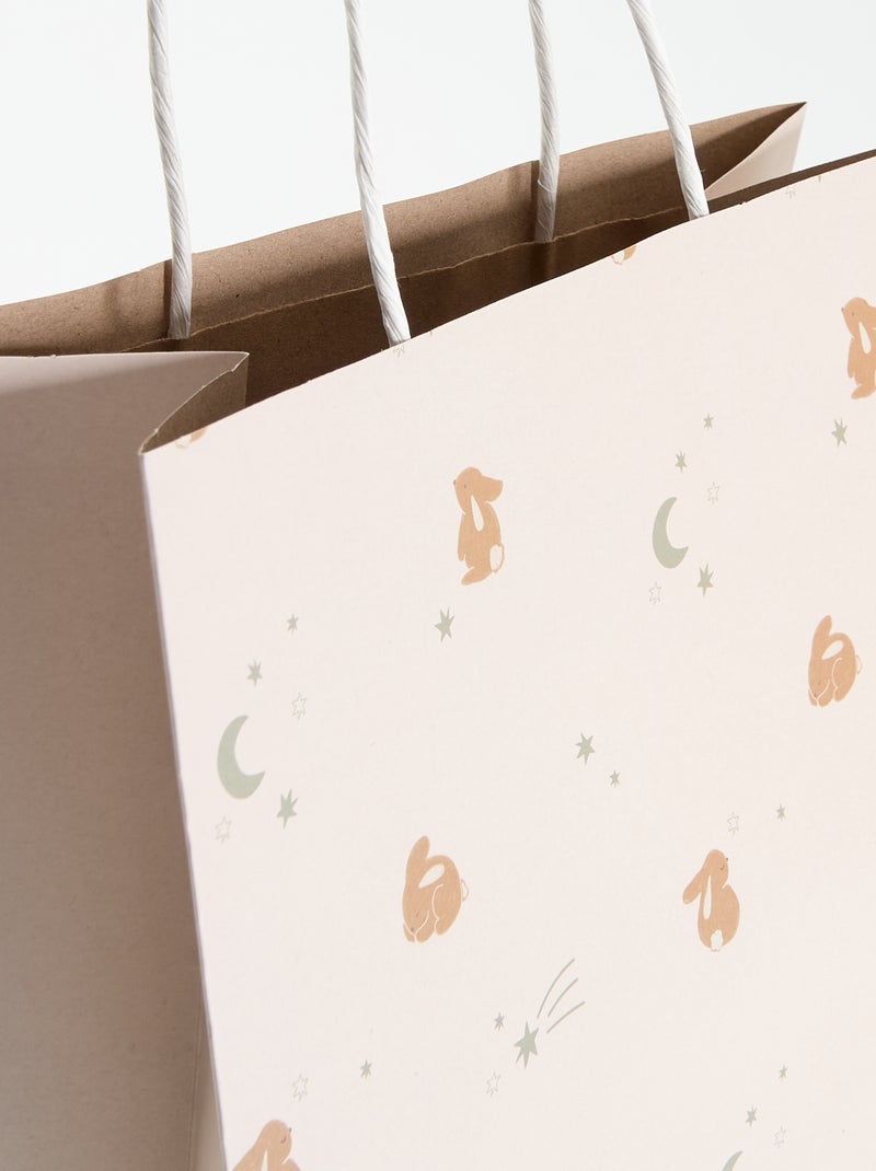 Pochette cadeau Beige - Kiabi