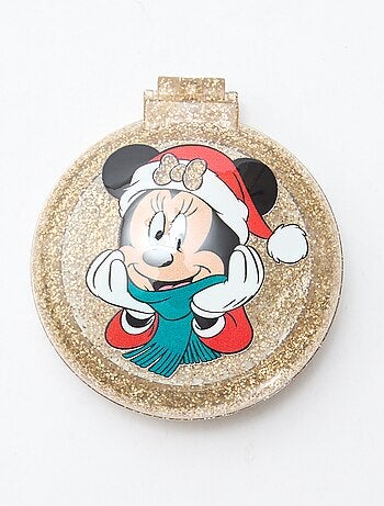 Pochette chouchou + pince cheveux + brosse 'Disney' 'Minnie'