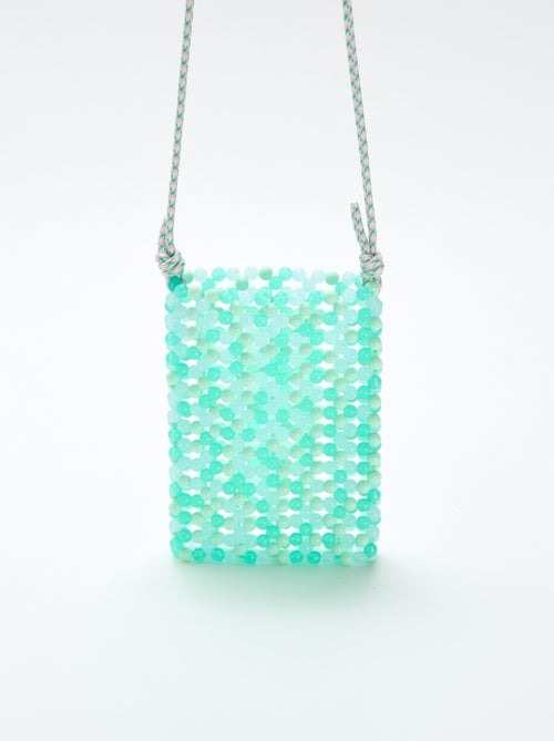 Pochette de téléphone en perles - Kiabi