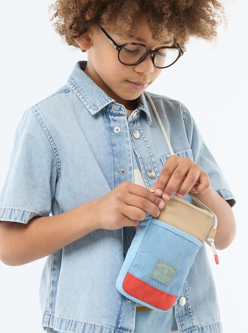 Pochette téléphone en tissu - Kiabi