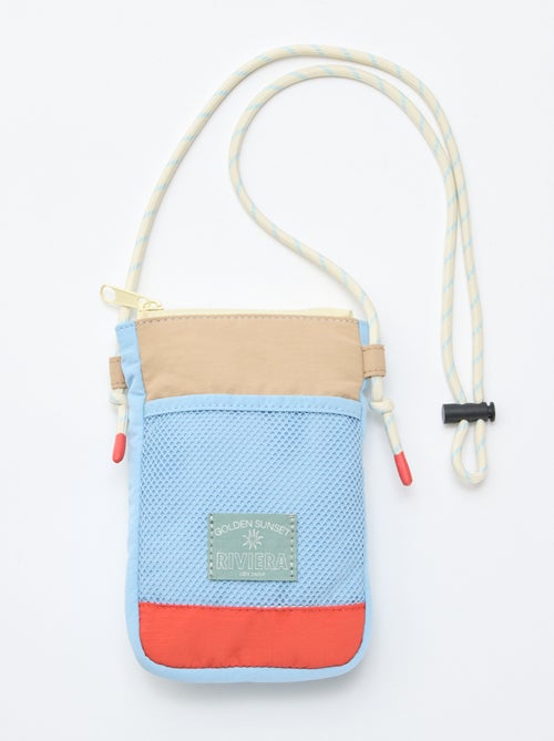 Pochette téléphone en tissu - Kiabi