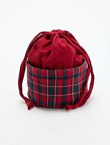 Pochon de rangement 'Noël'
