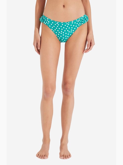 Point bikinibroekje met ruches aan de zijkant penti - Kiabi Point bikinibroekje met ruches aan de zijkant penti - Kiabi