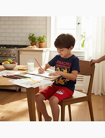 Pokemon - Ensemble T-shirt et short avec personnage