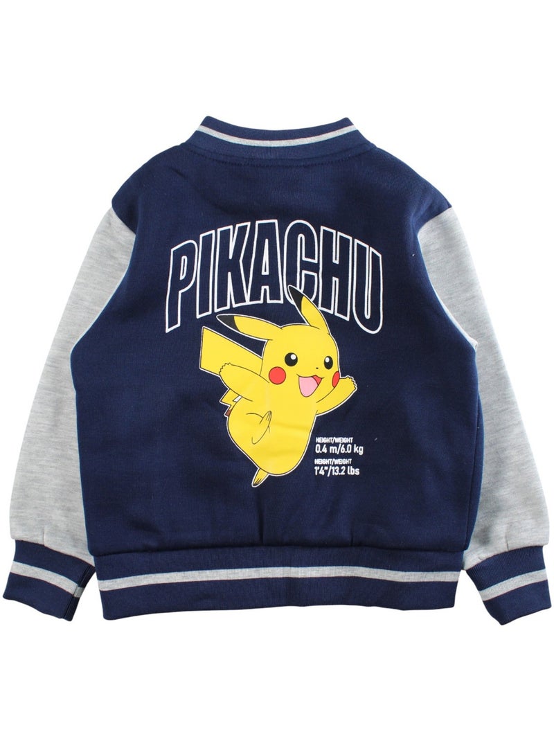 Pokemon - Jas jongen bedrukt Marineblauw - Kiabi