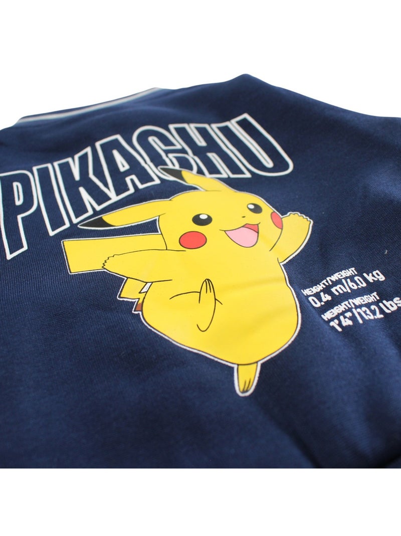 Pokemon - Jas jongen bedrukt Marineblauw - Kiabi