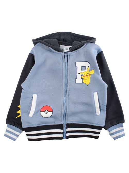 Pokemon - Jas met capuchon jongen bedrukt - Kiabi