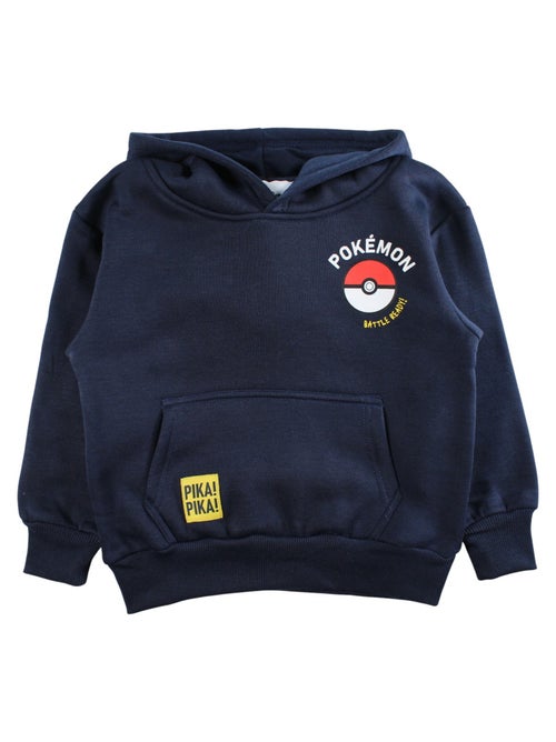 Pokemon - Sweat à capuche garçon imprimé - Kiabi