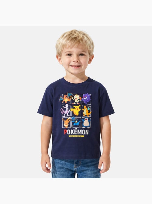 Pokemon - T-shirt manches courtes garçon avec personnage - Kiabi