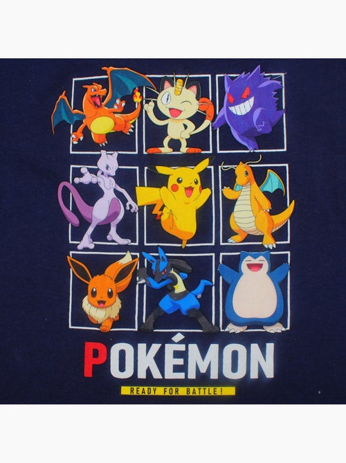 Pokemon - T-shirt manches courtes garçon avec personnage - Kiabi