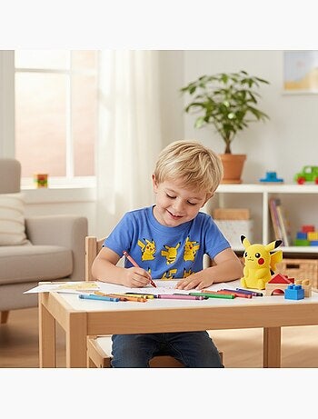 Pokemon - T-shirt manches courtes garçon avec personnage