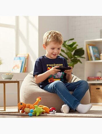 Pokemon - T-shirt manches courtes garçon avec personnage