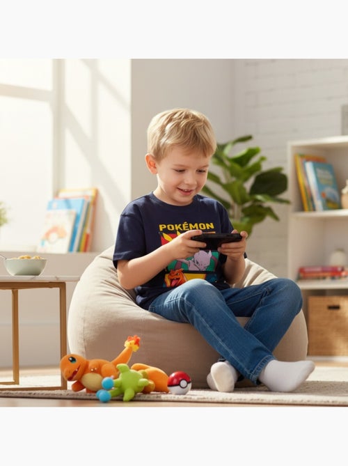 Pokemon - T-shirt manches courtes garçon avec personnage - Kiabi