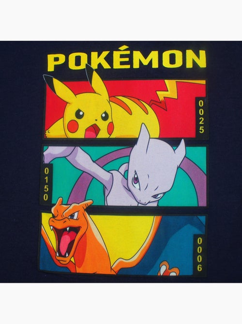 Pokemon - T-shirt manches courtes garçon avec personnage - Kiabi
