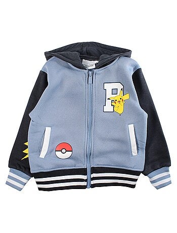 Pokemon - Veste sweat à capuche garçon imprimée