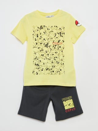 'Pokémon'-setje - T-shirt + short - 2-delig