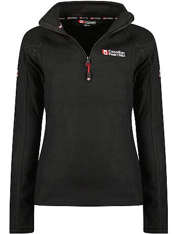 Polaire fine col montant zippé tugeak – canadian peak