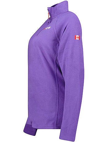Polaire fine col montant zippé tugeak – canadian peak