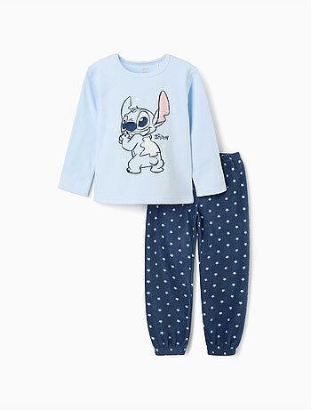 Polar fleece pyjama's met geborduurde stitch