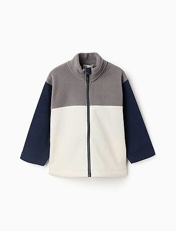 Polarfleecejas met hoge kraag
