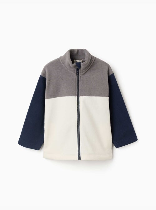 Polarfleecejas met hoge kraag - Kiabi