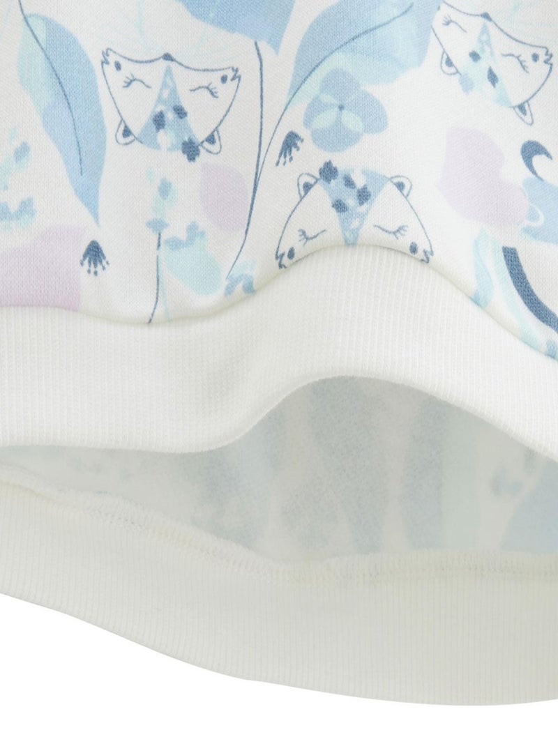 Polarmoon fleece babysweater Ecru - Kiabi