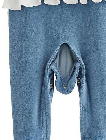 Polarmoon velours babypyjama