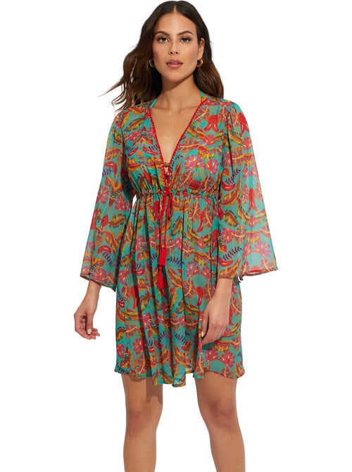 Polinesia strandtuniek met lange mouwen - Kiabi