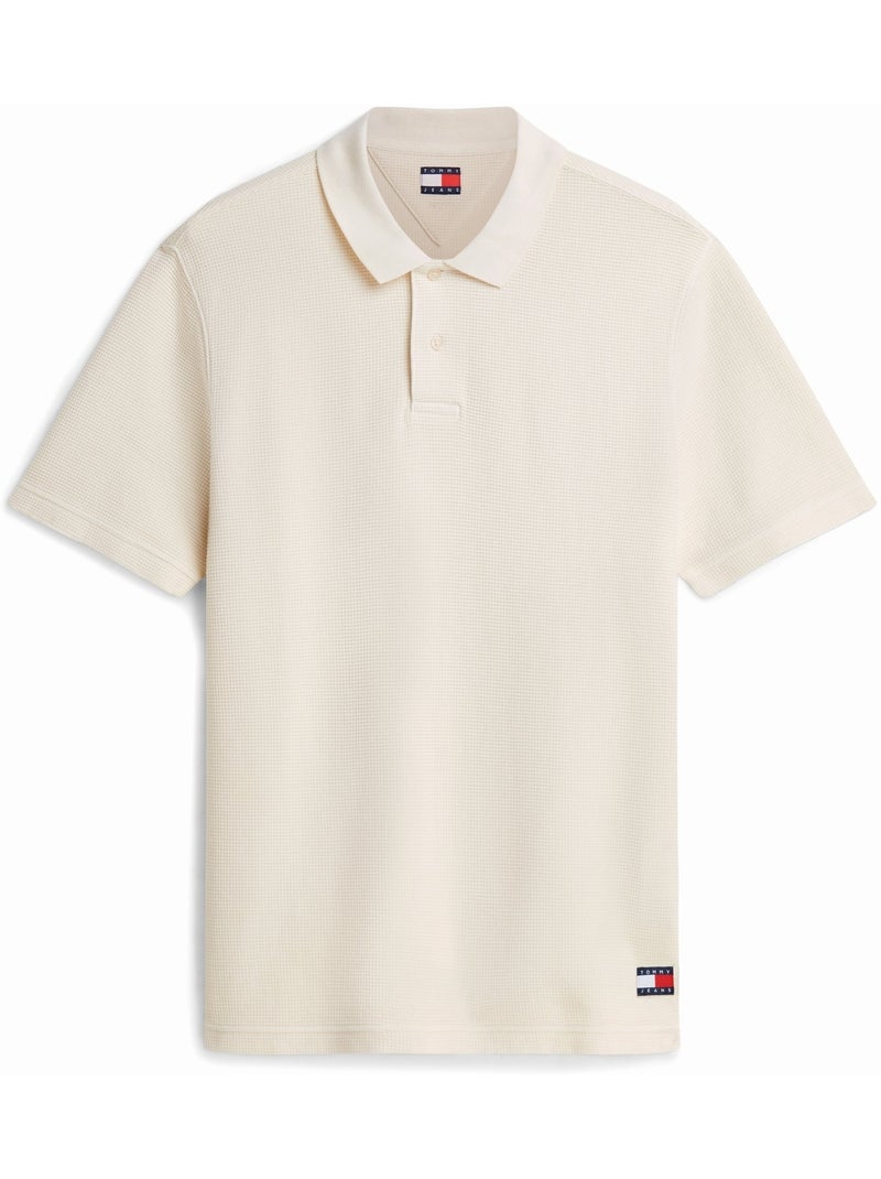 Polo à manches courtes - Tommy jeans Blanc - Kiabi