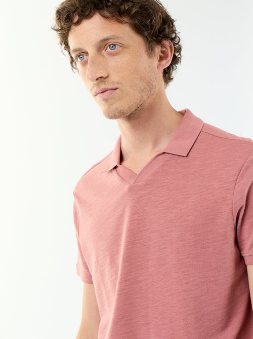 Polo à manches courtes Homme uni - Kiabi