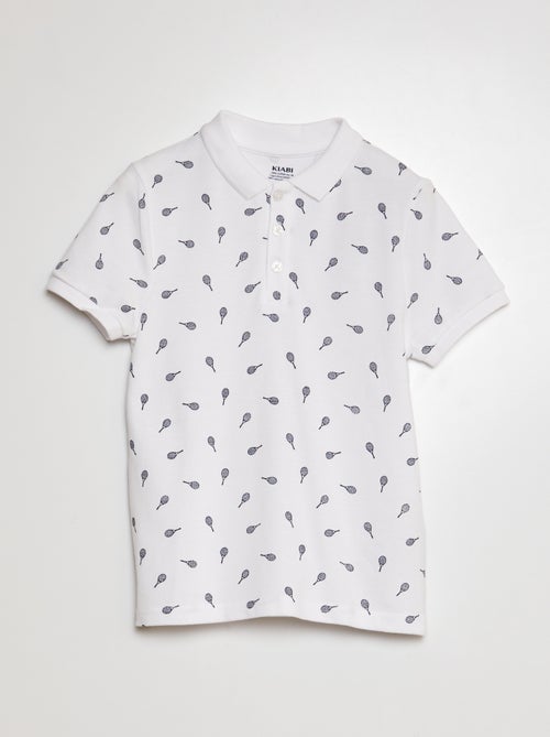 Polo à motif - Kiabi