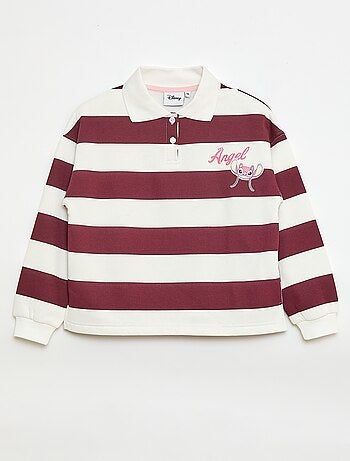 Polo à rayures imprimé 'Angel' 'Disney'