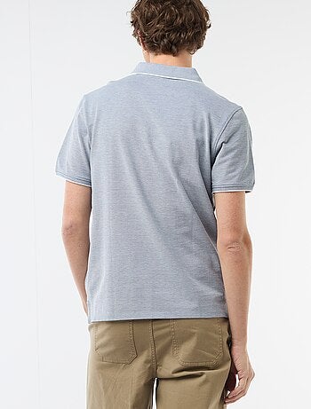 Polo avec broderie sur poitrine