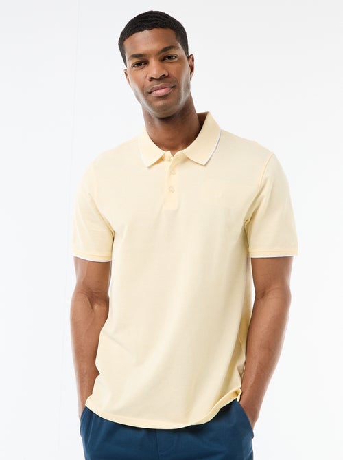 Polo avec broderie sur poitrine - Kiabi Polo avec broderie sur poitrine - Kiabi