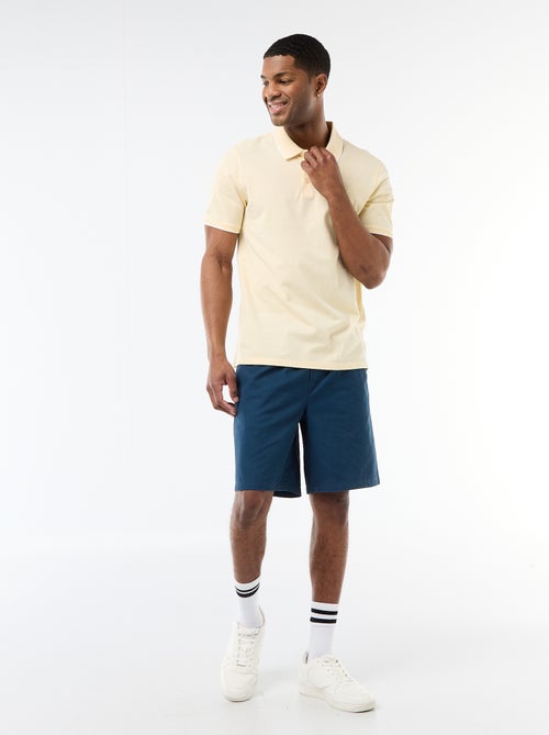 Polo avec broderie sur poitrine - Kiabi Polo avec broderie sur poitrine - Kiabi