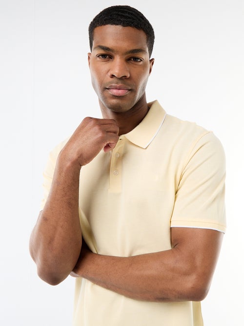 Polo avec broderie sur poitrine - Kiabi Polo avec broderie sur poitrine - Kiabi