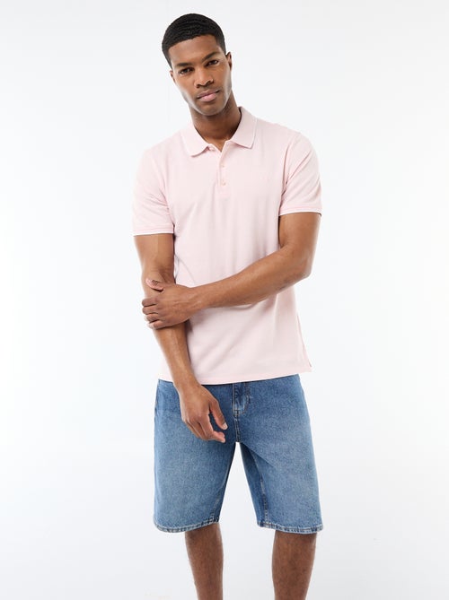 Polo avec broderie sur poitrine - Kiabi Polo avec broderie sur poitrine - Kiabi