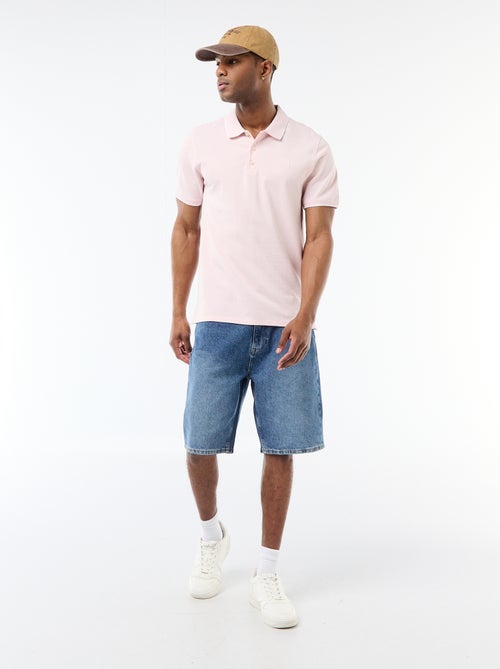 Polo avec broderie sur poitrine - Kiabi Polo avec broderie sur poitrine - Kiabi