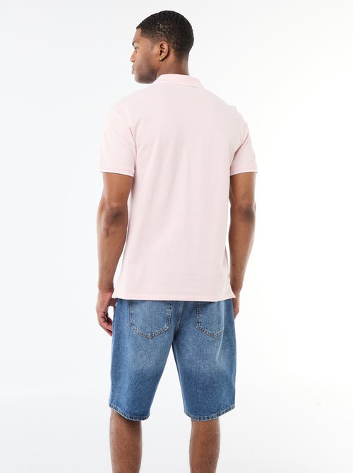 Polo avec broderie sur poitrine - Kiabi Polo avec broderie sur poitrine - Kiabi