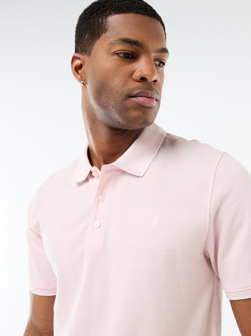 Polo avec broderie sur poitrine - Kiabi Polo avec broderie sur poitrine - Kiabi